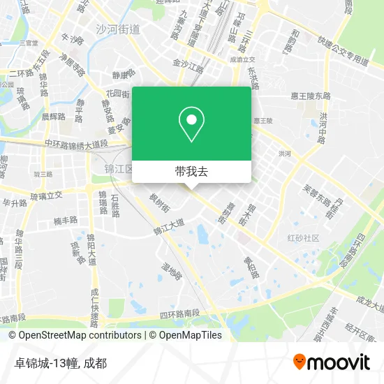 卓锦城-13幢地图