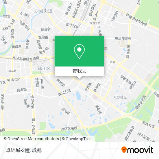 卓锦城-3幢地图