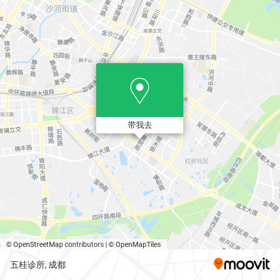 五桂诊所地图