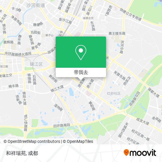 和祥瑞苑地图