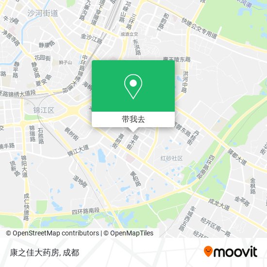 康之佳大药房地图