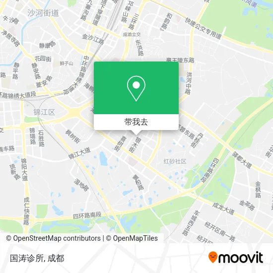 国涛诊所地图