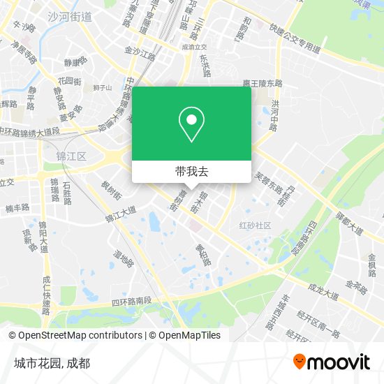 城市花园地图