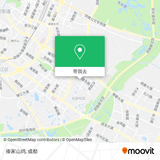 傣家山鸡地图
