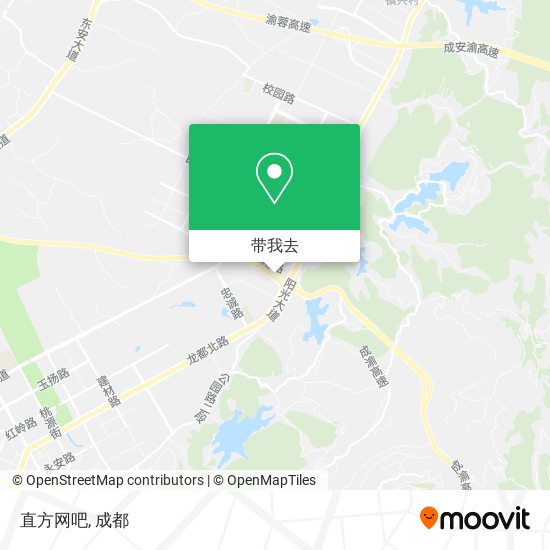 直方网吧地图