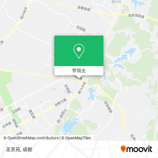 圣景苑地图