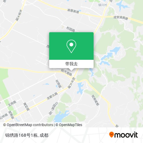 锦绣路168号1栋地图