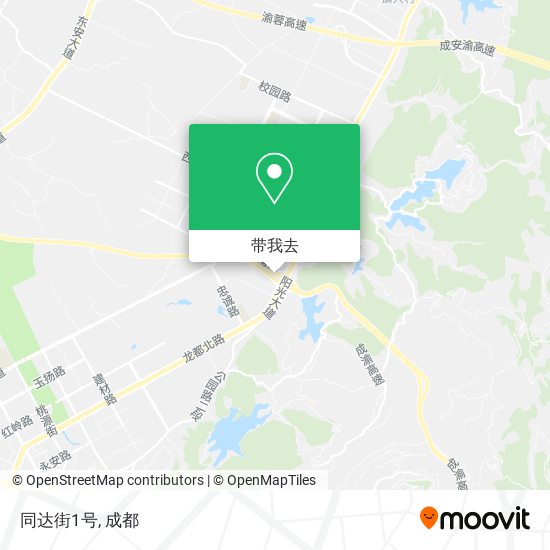 同达街1号地图