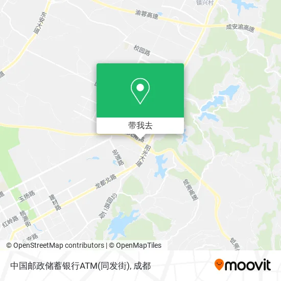 中国邮政储蓄银行ATM(同发街)地图