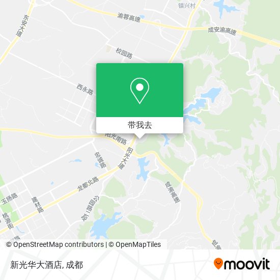 新光华大酒店地图