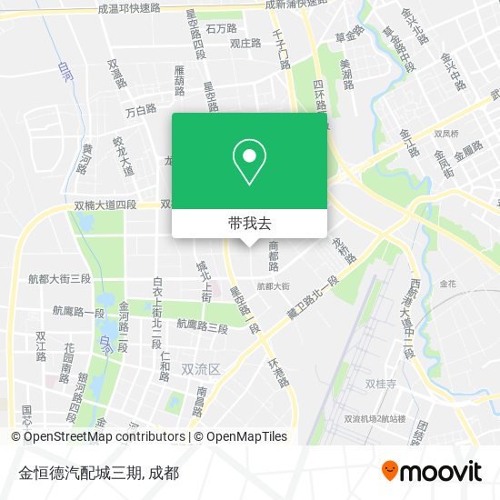 金恒德汽配城三期地图