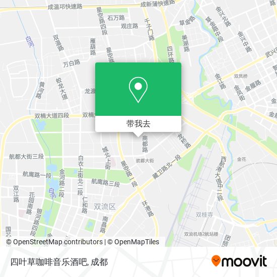四叶草咖啡音乐酒吧地图