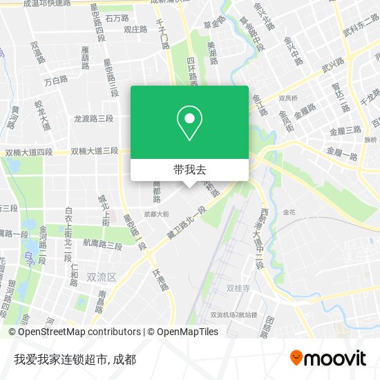 我爱我家连锁超市地图