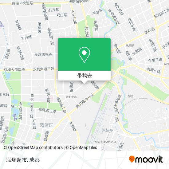 泓瑞超市地图