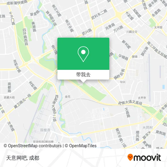天意网吧地图