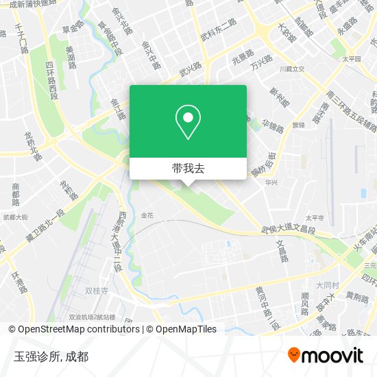 玉强诊所地图