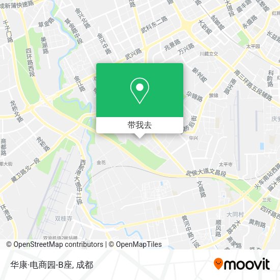 华康·电商园-B座地图