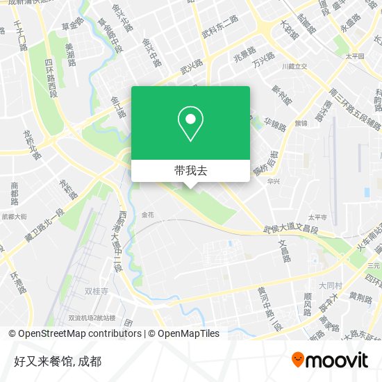 好又来餐馆地图