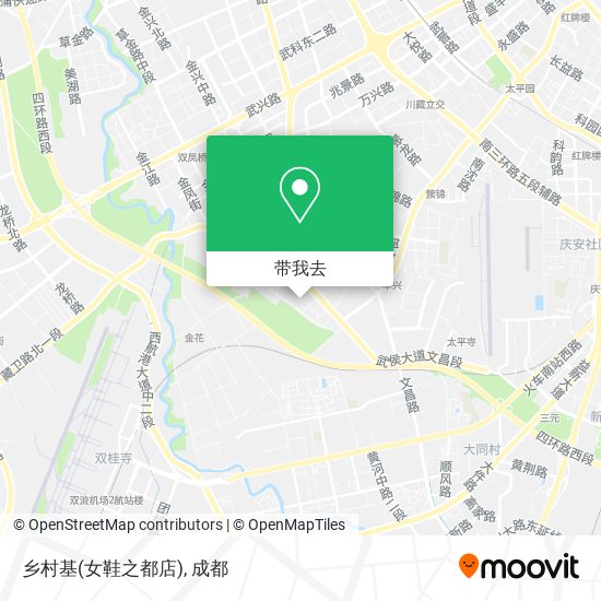 乡村基(女鞋之都店)地图
