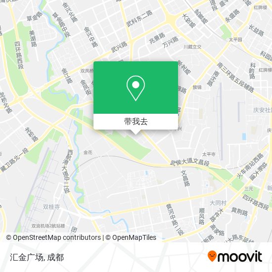 汇金广场地图
