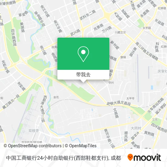 中国工商银行24小时自助银行(西部鞋都支行)地图