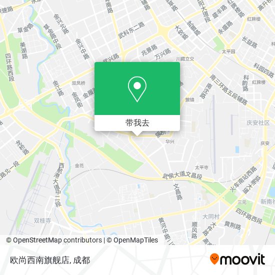 欧尚西南旗舰店地图