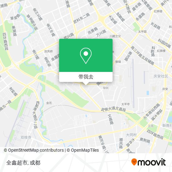 全鑫超市地图