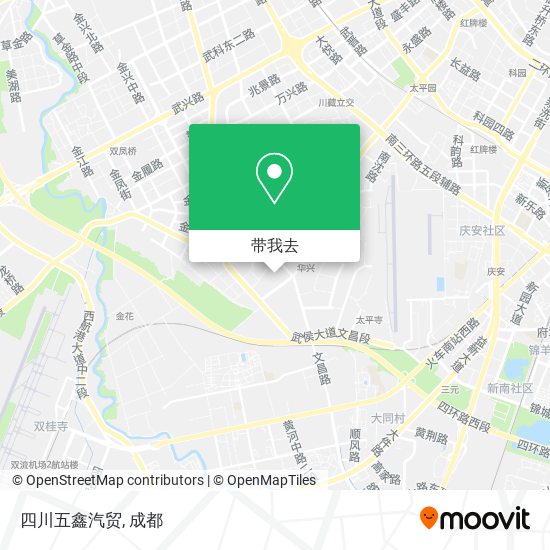 四川五鑫汽贸地图