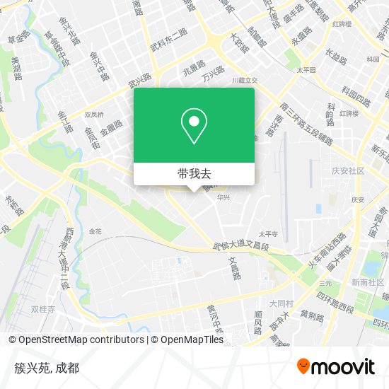 簇兴苑地图
