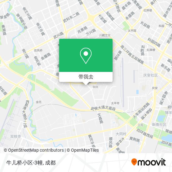 牛儿桥小区-3幢地图