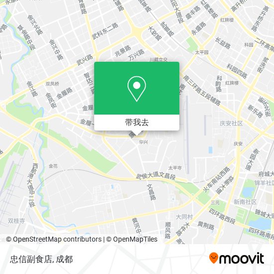 忠信副食店地图