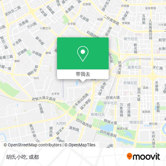 胡氏小吃地图