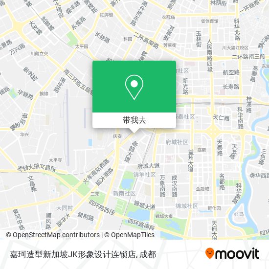 嘉珂造型新加坡JK形象设计连锁店地图
