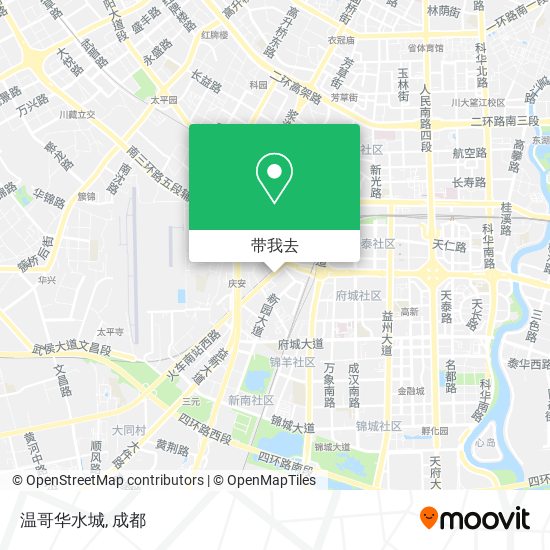 温哥华水城地图