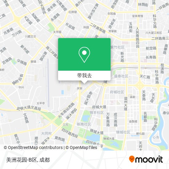 美洲花园-B区地图