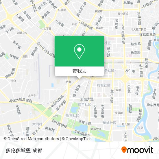 多伦多城堡地图