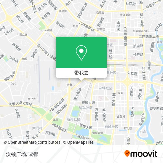 沃顿广场地图