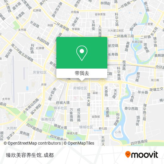 臻欣美容养生馆地图