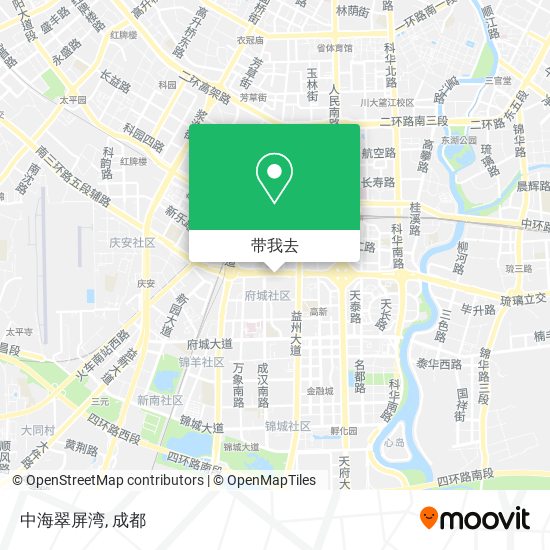 中海翠屏湾地图