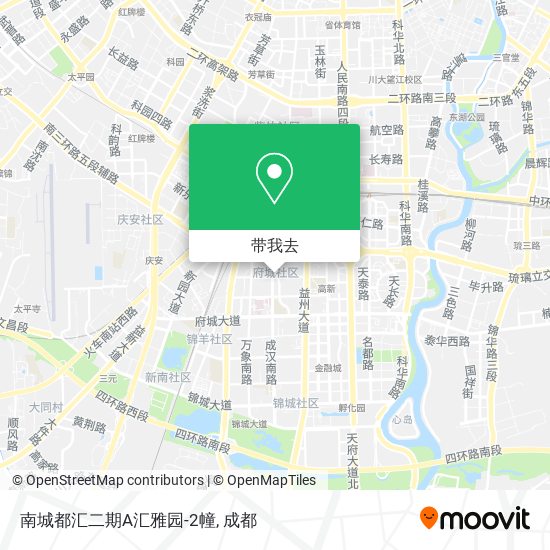 南城都汇二期A汇雅园-2幢地图