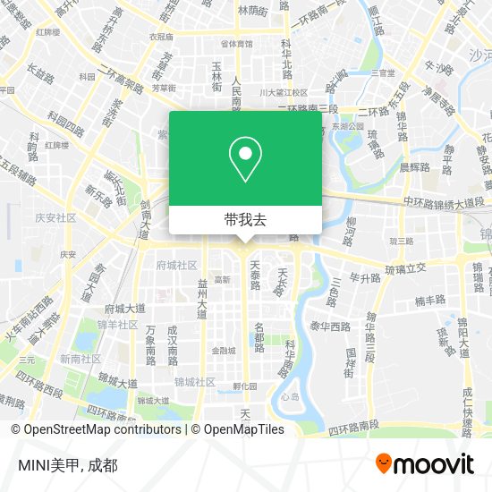 MINI美甲地图