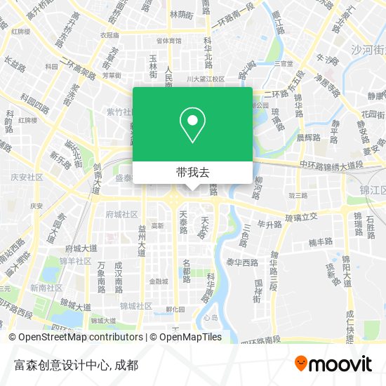 富森创意设计中心地图
