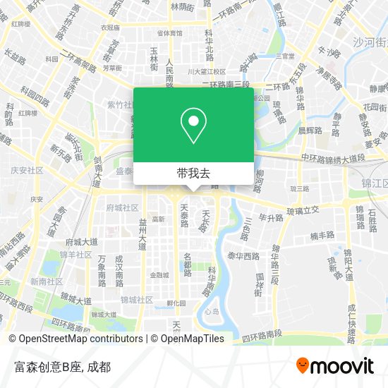 富森创意B座地图