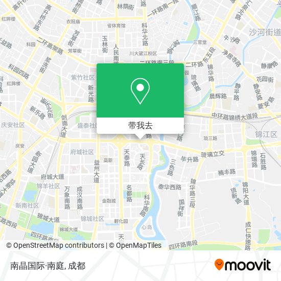 南晶国际·南庭地图