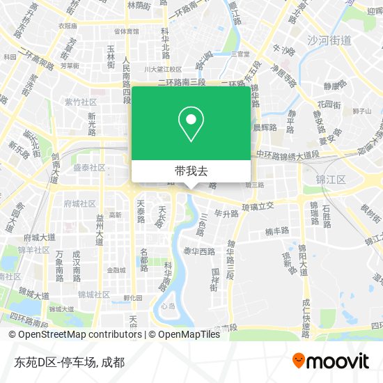 东苑D区-停车场地图