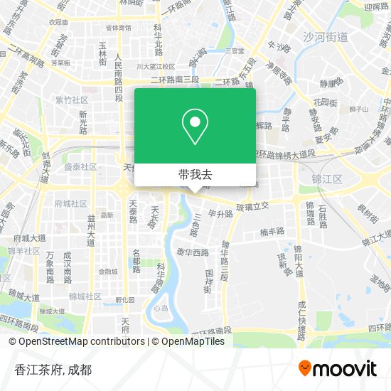 香江茶府地图