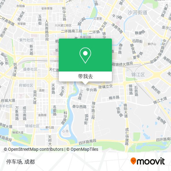 停车场地图