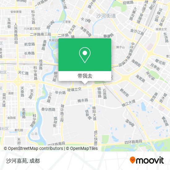 沙河嘉苑地图
