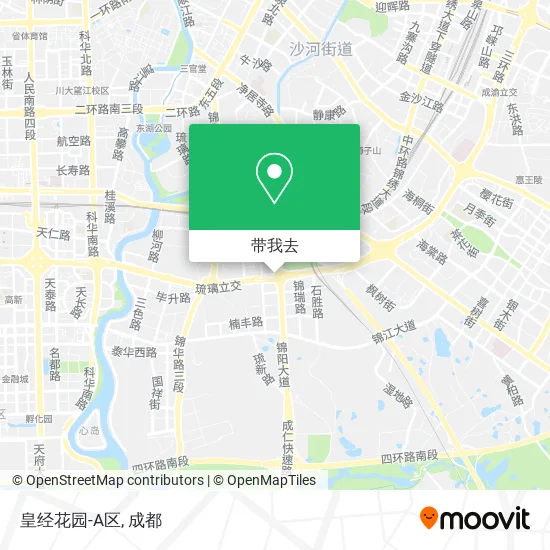 皇经花园-A区地图