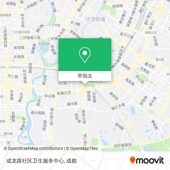 成龙路社区卫生服务中心地图